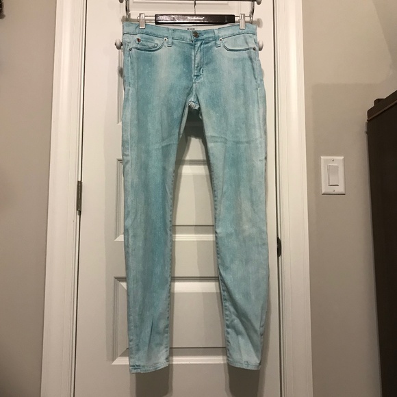 Hudson Krista super skinny light blue pastel wash 5 pocket jeans (size 29) - Picture 2 of 16